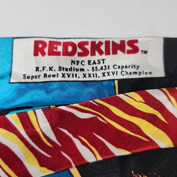 Washington Redskins Necktie Superbowl Champion Commemorative Silk NFL - Picture 9 of 10